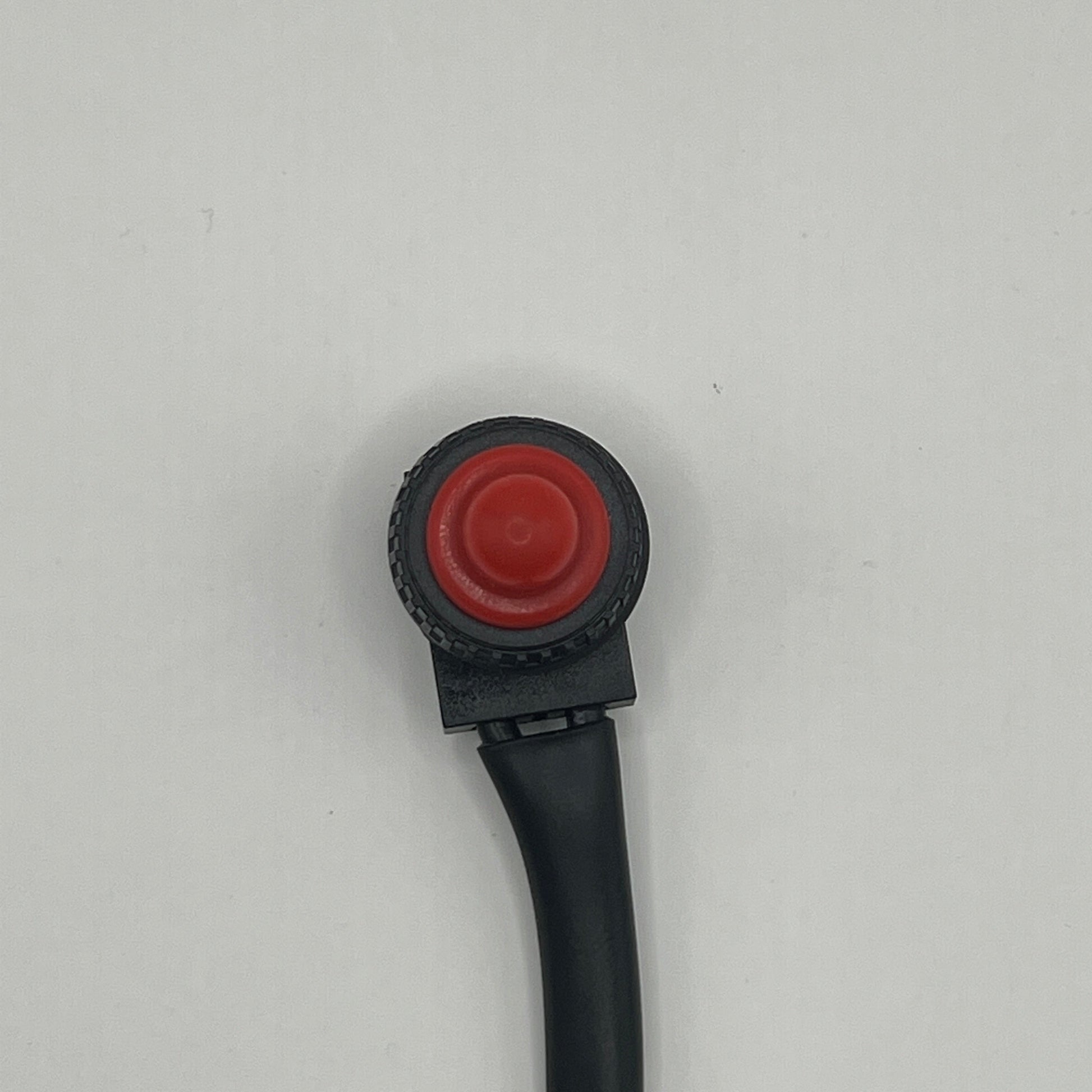 Detailed view of mask mounted headlight switch for Beta RR